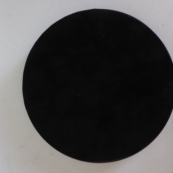 9” DECORATIVE GLASS CLOCHE DISPLAY DOME COVER BLACK WOOD BASE - Picture 5 of 7